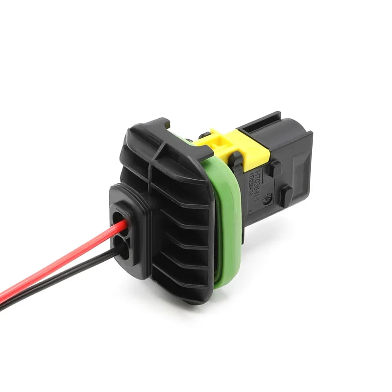 2-hole new energy car connector harness plug 1-1418483-1 Waterproof car connector plug 1-1703839-1 1-1703841-1