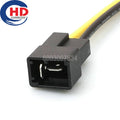 2 Pin Connector Unsealed 6.3mm Series Male Connector Cable Plug Motorcycle Electrical Harnesses Wiring Harness