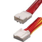 20 Pin Connector 0.7mm Series Male Female Connector Cable Plug Motorcycle Electrical Harnesses Wiring Harness 1473807-1