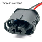 1 Set 2 Pin 1-1355668-2 Car Front Bumper Fog Light Electrical Connectors Waterproof Female Wire Harness Plug 1-1355664-2 for BMW