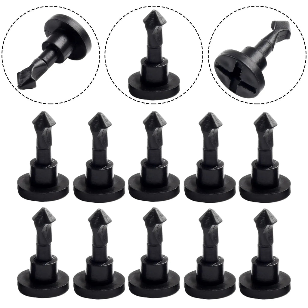 10Pcs Engine Compartment Cover Plate Screw Clips For Porsche For Cayenne 03-10 Engine Compartment Cover Screw Clip