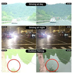 Retro Polarized Sunglasses for Men Lightweight TR90 Frame UV400 Protection Square Sun Glasses Night Vision Goggles Amagi