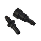 Car Fuel Line Coupler Hose Quick Connect Straight 9.89mm ID8 Car Fuel Line Hose Pipe Coupler Quick Release Connector SET