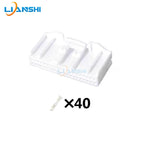 1318389-1, domestic 1674312-1, applicable to 40-hole Toyota instrument harness plug DJ7401S-0.7-21