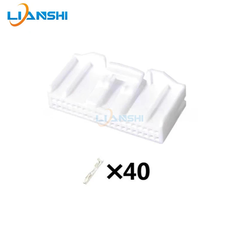1318389-1, domestic 1674312-1, applicable to 40-hole Toyota instrument harness plug DJ7401S-0.7-21