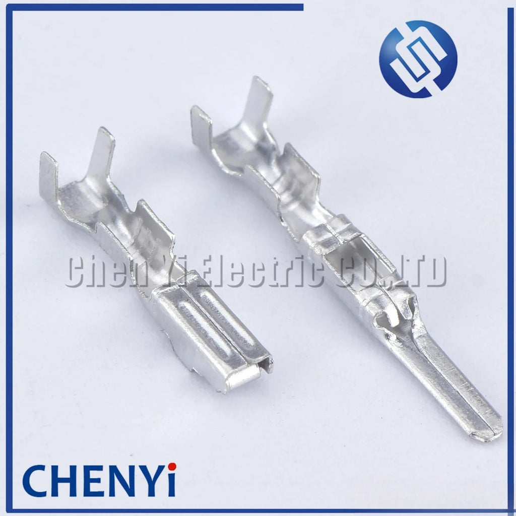 50 pcs car crimp wire terminals automotive electrical male or female connector pins For plug FW-C-2F-B FW-C-2M-B