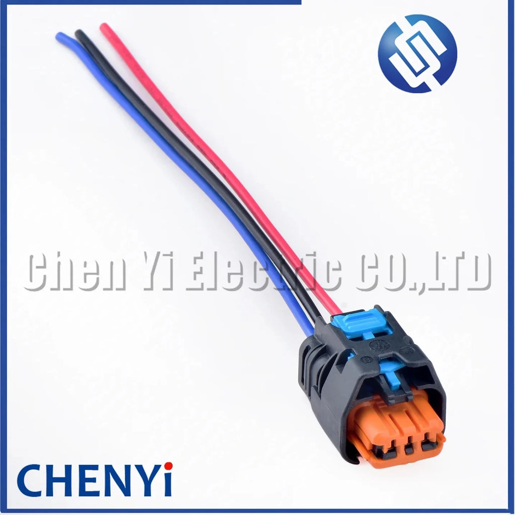 3 Pin Auto Waterproof Connector Car Wheel Speed Sensor Wire Harness Plug 13847082 F223600 02821E For Nissan Infiniti Q50L QX50