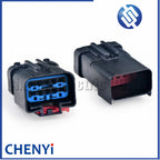 10 Pin female or male auto waterproof wiring harness plug connector 54201009 DJ7102B-2.8-11 DJ7102B-2.8-21 For ford Cummins