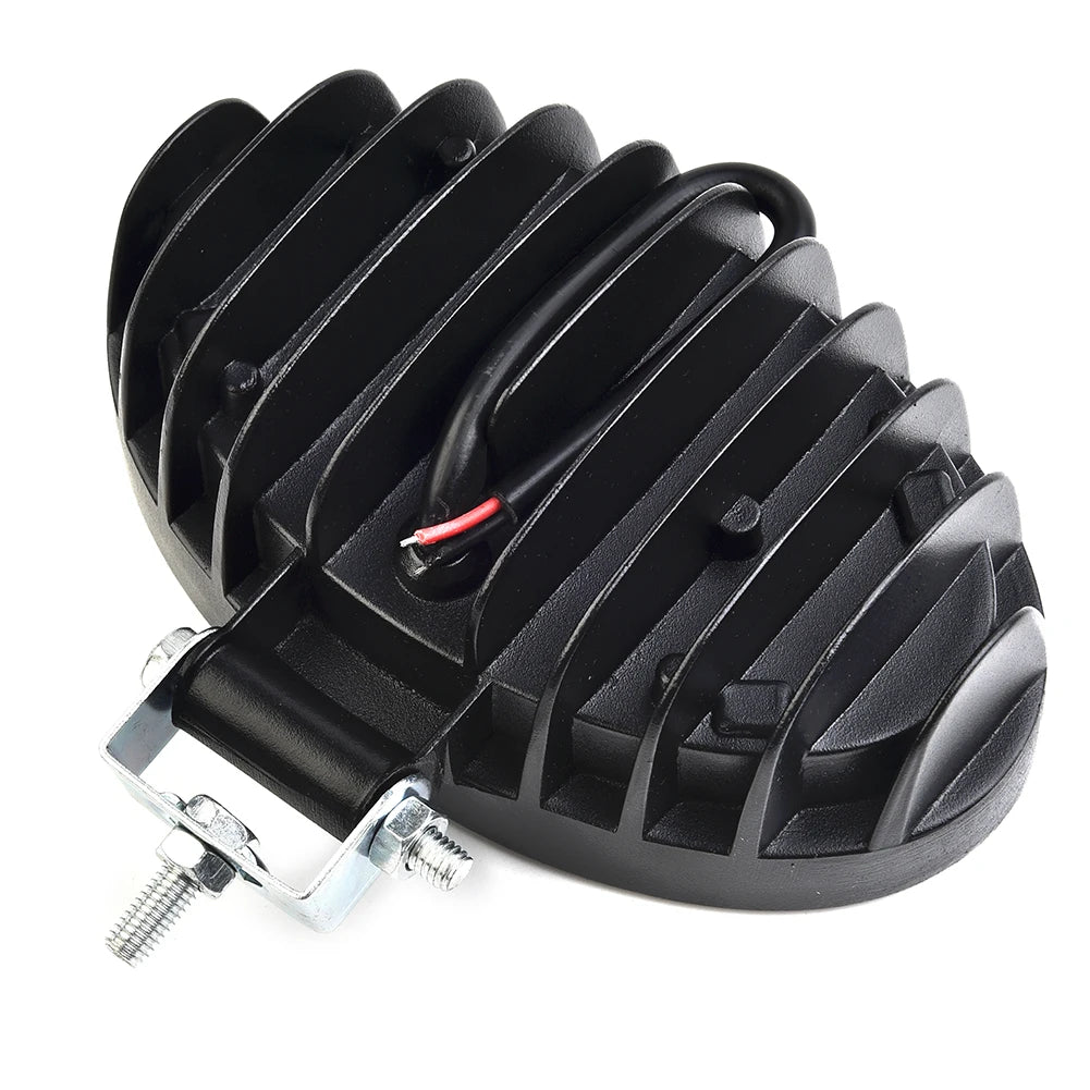 Car LED Work Lamp Fog Light 5inch 24W Oval LED Work Lamp Fog Light Truck OffRoad Tractor Flood Beam Direct Current 12V 24V