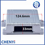 39 Pin ECU Box Aluminum shell auto connector PCB Socket plug car on-board controller panel circuit board connector with Pins