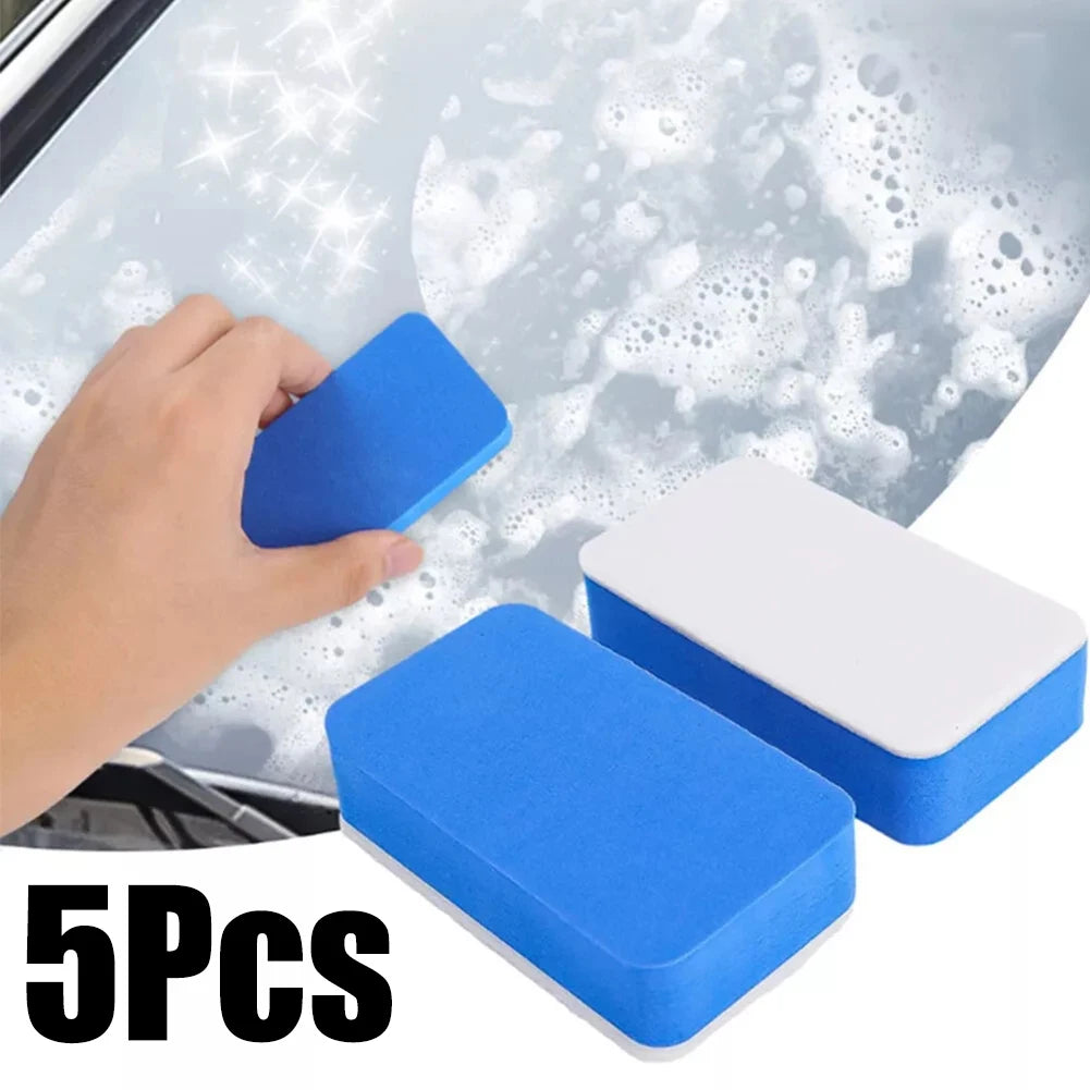 Car Glass Oil Film  Cleaning Sponge  Wiper Windshield  Wool Felt Polishing Felt Brush Dusty  Removal  Tools Accessories