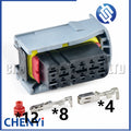 12 Pin Automotive Waterproof Connector Master Control Program wire harness Plug 284849-1 284850-1 1-284844-0