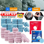 3/100Pcs Car Windshield Cleaner Car Effervescent Tablet Glass Water Solid Cleaner Windshield Spray Cleaner Car Wash Amagi