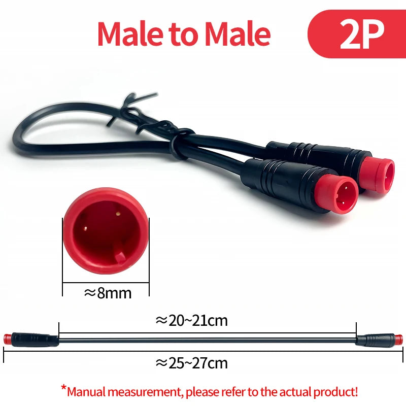 4/10Pcs M8 Waterproof Connectors 2/3/4/5/6 Pin, Male & Female Plug Socket Set, IP67 Wire Cable Connector Kit