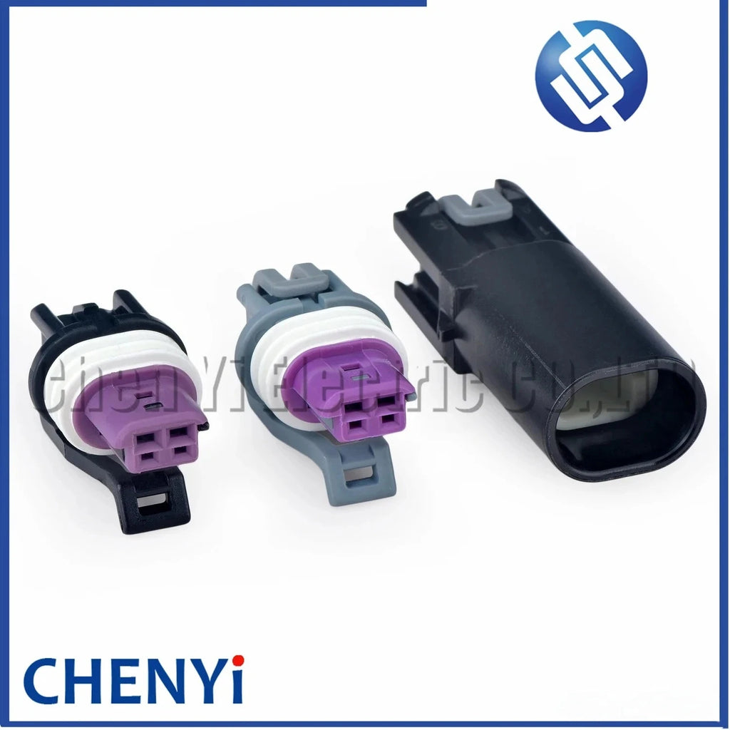 2 Pin Car intake exhaust VVT solenoid valve connector Water Temperature Sensor Plug 15449028 13512990 For Buick Chevy Hyundai