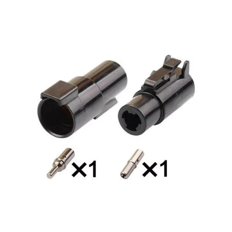 DTHD04-1-8P/DTHD06-1-8S is suitable for automotive waterproof car plug-in with terminal 1p wire harness plug