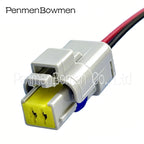 1 Set 2 Pin Auto Headlight Steering Lights Speaker Lamp Electrical Cable Connectors Wire Harness Plug 211PC022S8049 For Peugeot