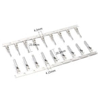 1Set Deutsch DT Series Multi-Pin Bundle (2P/3P/4P/6P/8P) | 22-16AWG Sealed Plug & Socket for Auto Electronics Upgrade DT04-2P