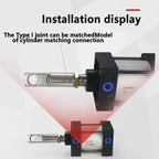 SC Standard Pneumatic Cylinder I/Y Type Mounting Fitting with Pin Connector – Accessory for MAL/MA Air Cylinders