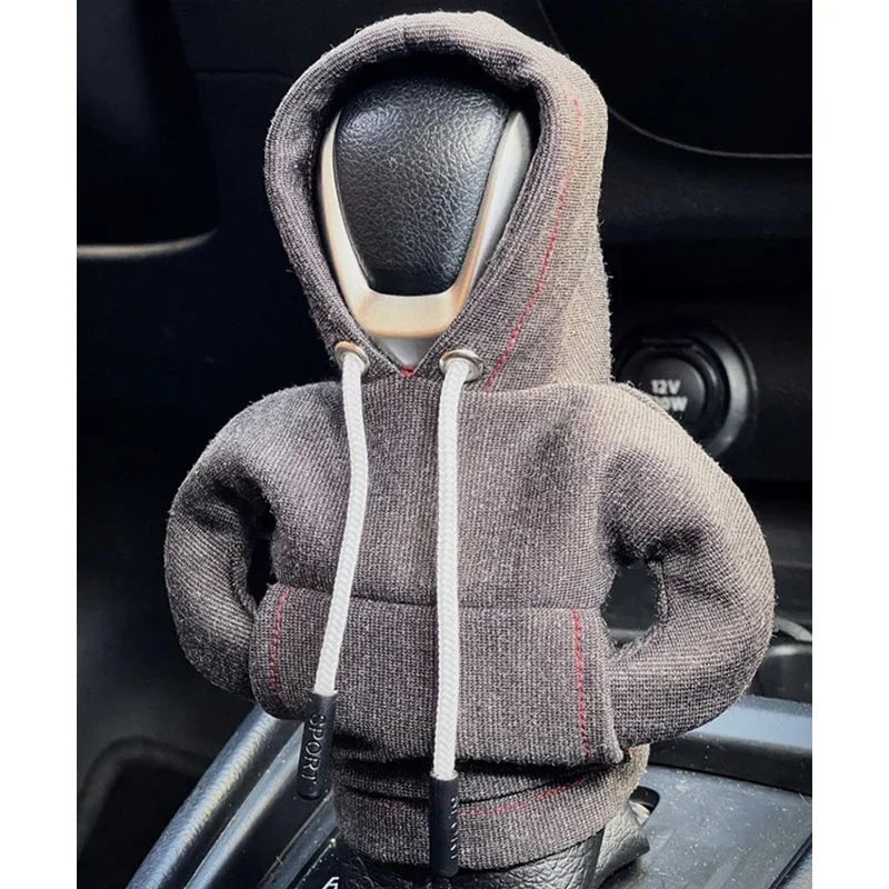 Hoodie Car Gear Shift Cove Shift Lever Handle Kit Creative Universal Car Gear Shift Hoodie Cover Decoration Car Interior Amagi