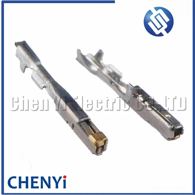 10/50 Pcs automobile connectors wire terminal crimp electrical pin Brass tinned gold-plated terminals 1674311-1 82998-12870