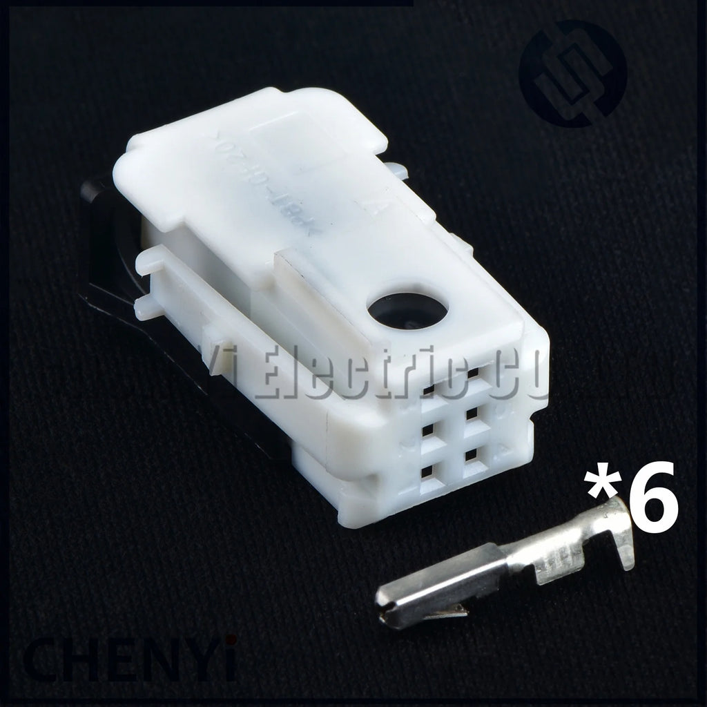 6 Pin Auto RD9 RD45 CD player connector Rear view mirror plug 953382-1 953382-2 953382-3 953382-4 For PEUGEOT 301 CITROEN C4 C5