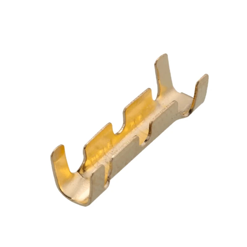 100pcs quick terminal crimping tie Wire connector Cord end terminal to connector 0.3-1.5 square