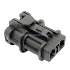 25 Sets 2 Pin 7123-6423-30 Automotive Sealed Wire Connector for Acura TL Cooling Fan Plug