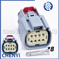 8 Pin Auto waterproof connector tail light Wire harness plug 33472-4882 33472-4880 334724882 334724880 For Buick Chrysler Ford