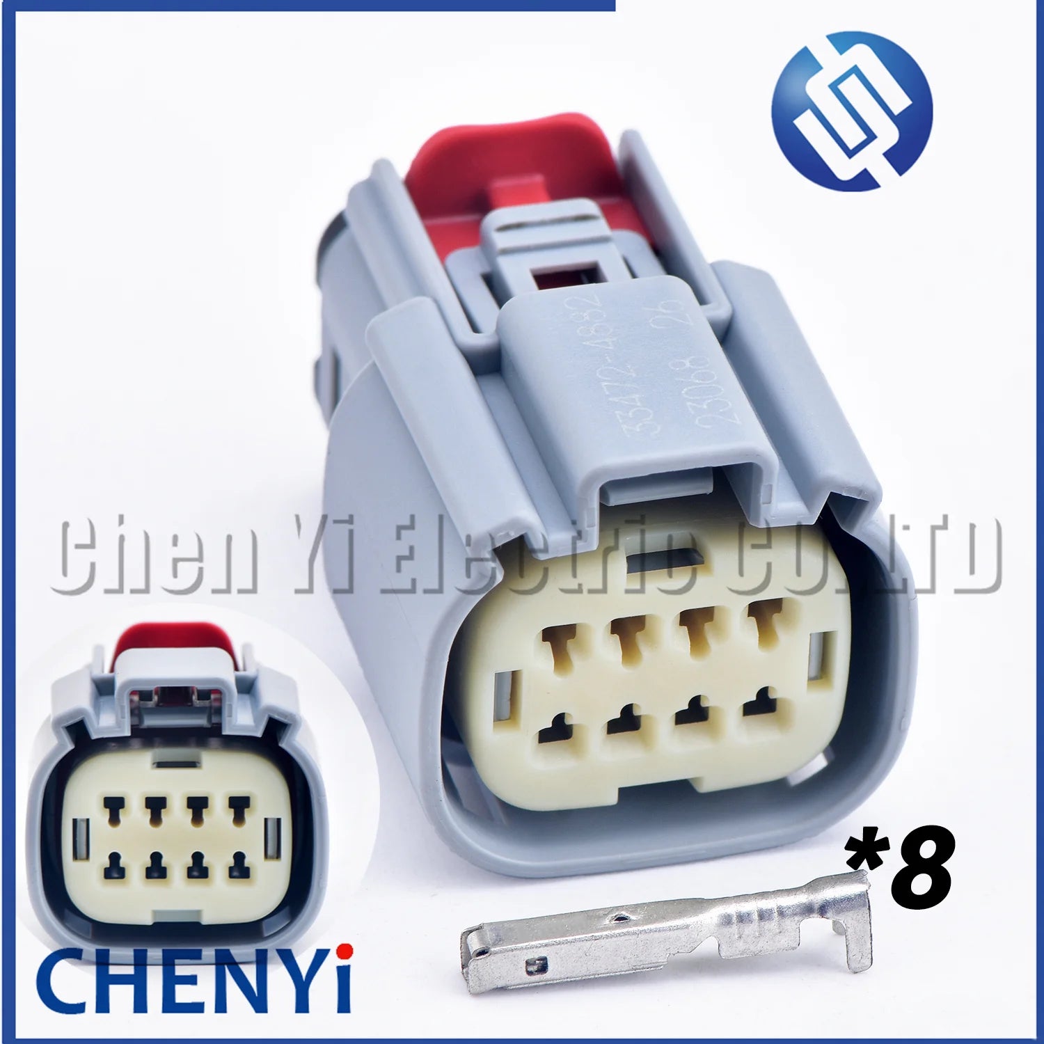 8 Pin Auto waterproof connector tail light Wire harness plug 33472-4882 33472-4880 334724882 334724880 For Buick Chrysler Ford