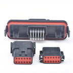 12-Pin Auto Connector Black Sealed waterproof connector Automotive Connector Heavy