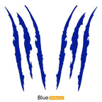 New 1pcs Claw Marks Headlight Decal Car Sticker Monster Claw Marks Car Headlight Stripes Scratch Vinyl Decal Universal For Most