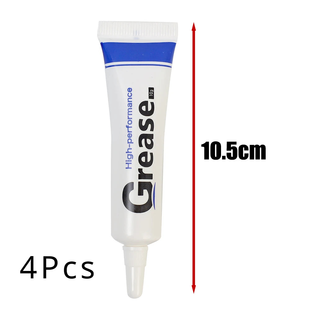 Waterproof Lubricant Grease White Silicone Universal Lubricating Oil for O Rings Gear Tube Mounted Bearing Tyre Valve Greases