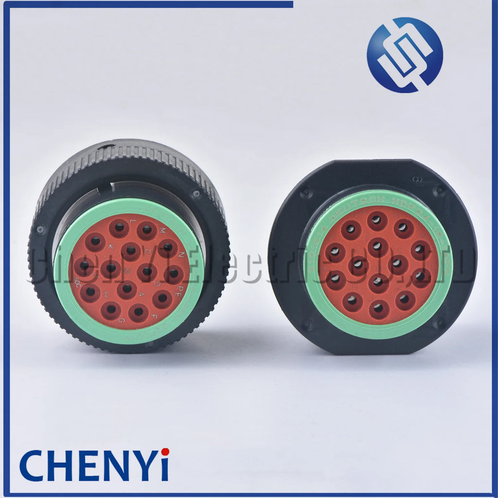 14 Pin Male or Female waterproof connector HDP series socket plug HDP26-18-14SN HDP24-18-14PN HDP26-18-14SE For Deutsch