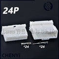 24 Pin Car Parts Auto Electric Cable Plastic Housing plug Connector Socket 1123364-1 MG653033 1123387-1 For Nissan