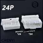 24 Pin Car Parts Auto Electric Cable Plastic Housing plug Connector Socket 1123364-1 MG653033 1123387-1 For Nissan