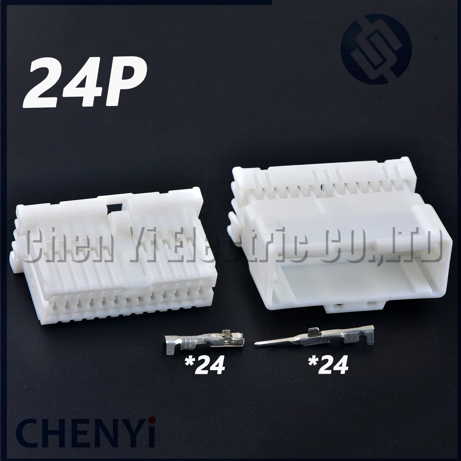 24 Pin Car Parts Auto Electric Cable Plastic Housing plug Connector Socket 1123364-1 MG653033 1123387-1 For Nissan