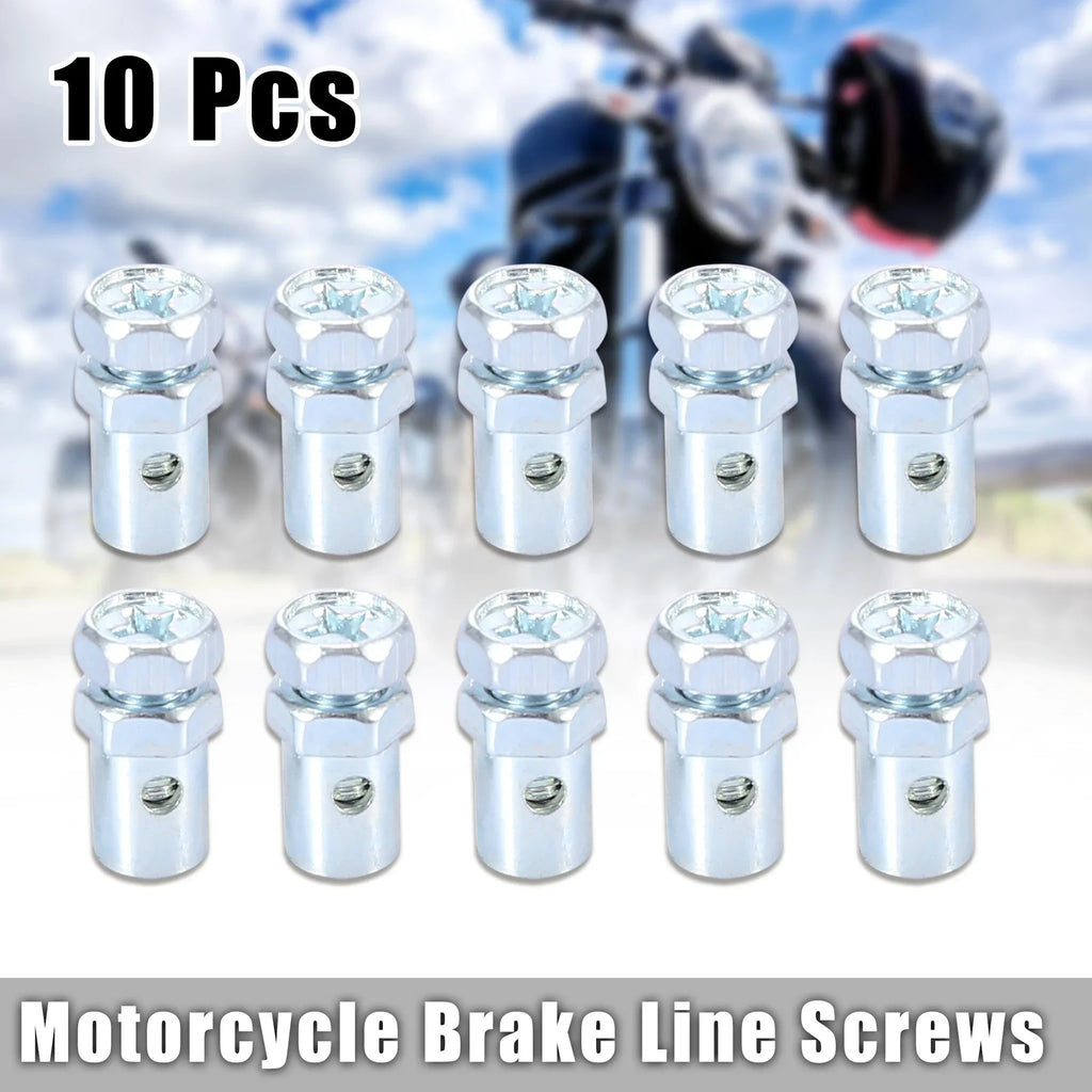 Off-road Motorcycle Throttle Cable Snap Head Wire Rope Fixing Clip Throttle Cable Stop Bolt Bike Cable Stop Bolt Pin Amagi