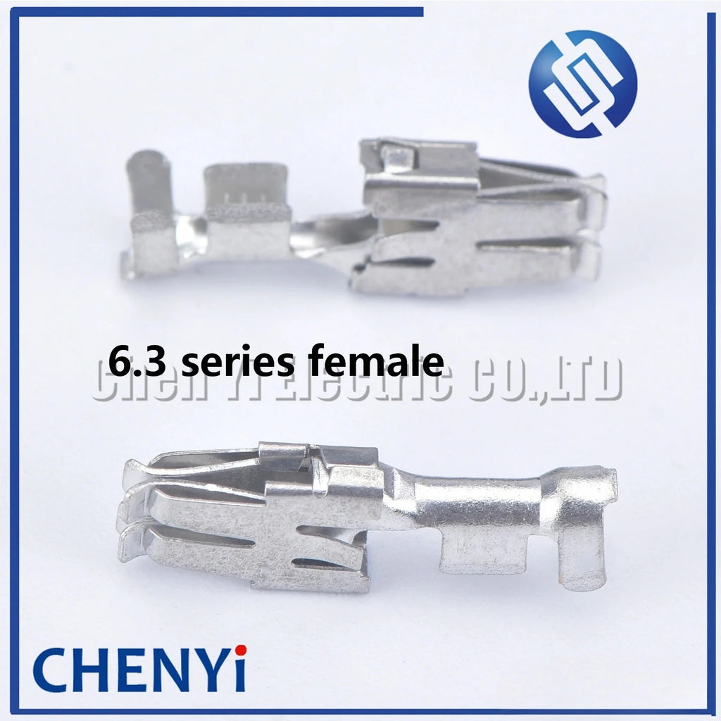 50 pcs 1.5 3.5 6.3 mm auto male or female crimp wire terminal pins and rubber seals 964286-1 964274-2 964296-1 926965-1
