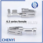 50 pcs 1.5 3.5 6.3 mm auto male or female crimp wire terminal pins and rubber seals 964286-1 964274-2 964296-1 926965-1