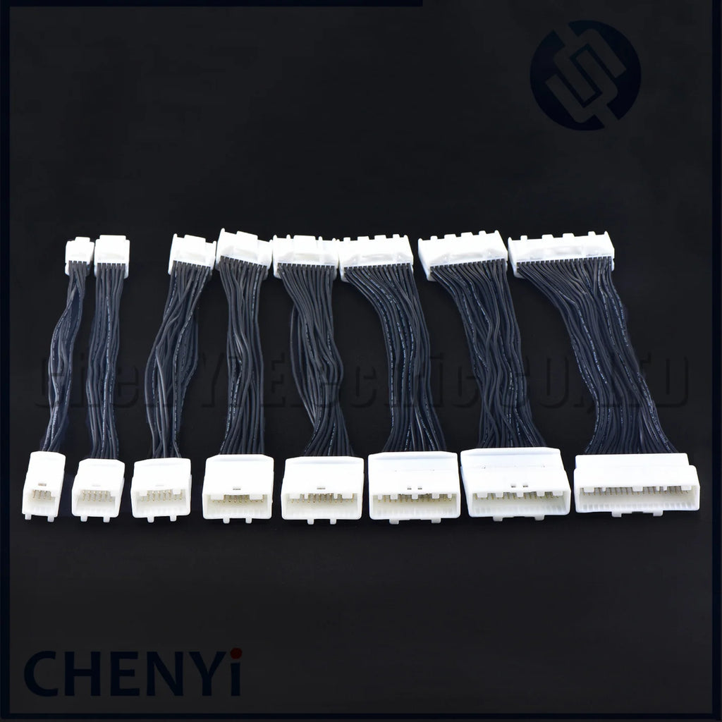 8/12/16/20/24/28/32/40 Pin Car Navigation Automotive Audio vehicle central control Connector Male and female 20cm extension plug