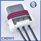 3 Pin female LS MAP And 58x Crank Engine Speed Sensor auto waterproof connector Wiring plug 12129946 with 15cm wires