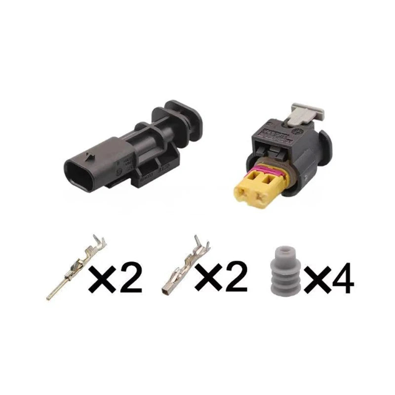 DJ7023F-1.2-21 is suitable for Volkswagen/Audi camshaft solenoid valve wiring harness plug 4F0973702A
