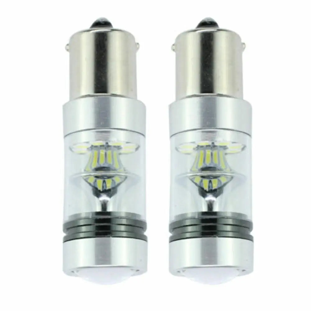 2Pcs 100w 1156 Ba15s 382 P21w Xbd Bright Led Stop Reverse Light Canbus Bulb Auto DRL Reverse Light Stop Lamps