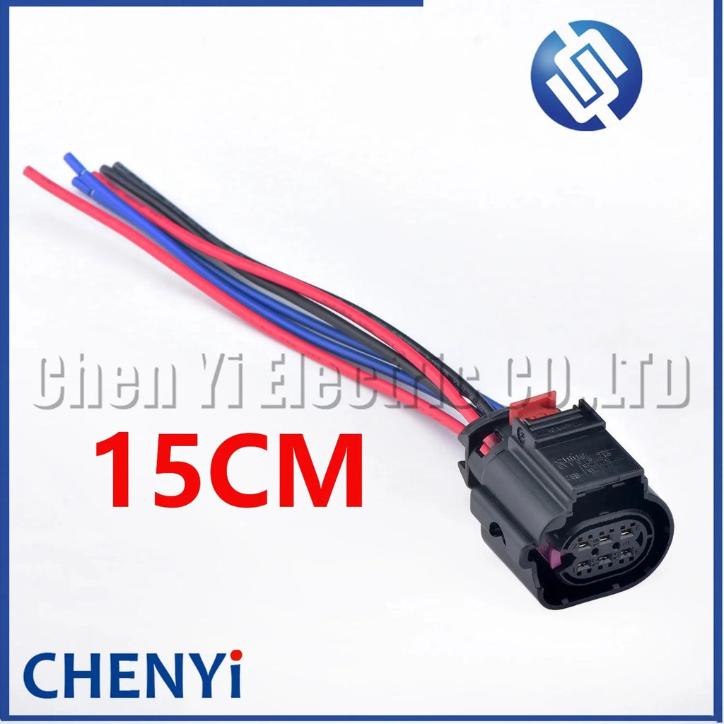 6 Pin Automotive waterproof connector Exhaust valve Throttle Wire harness plug 8V1973713 1823776 1823777 8V1 973 713