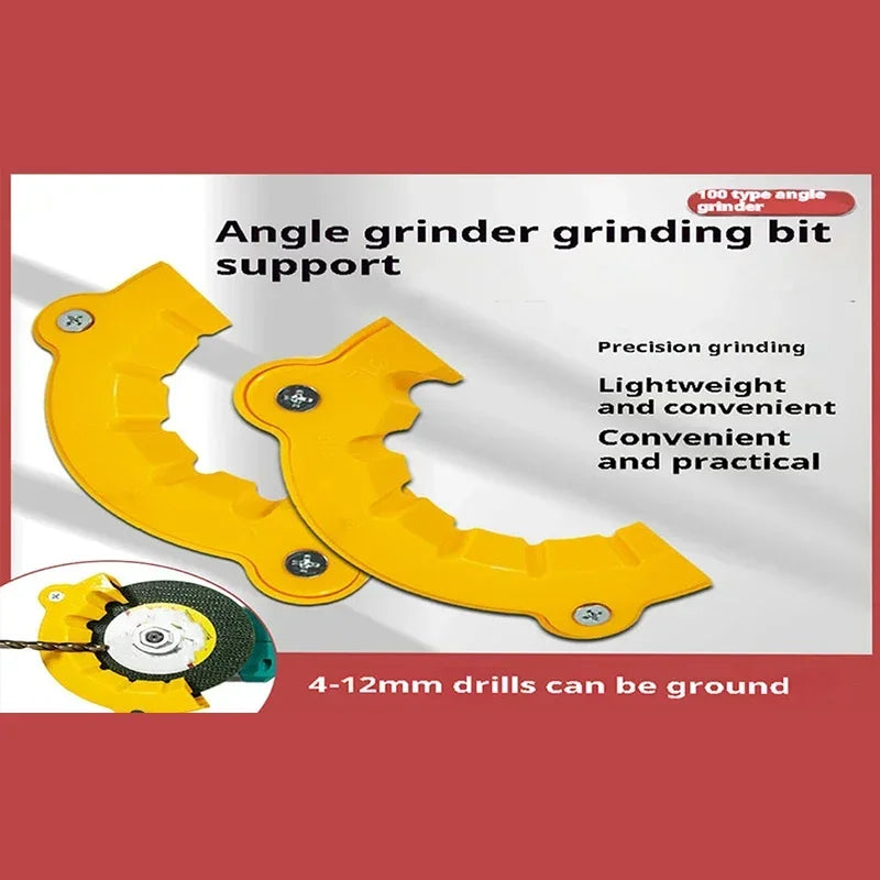 Drill bit sharpener suitable for all drill bits, suitable for angle grinder accessories, drill bit sharpener