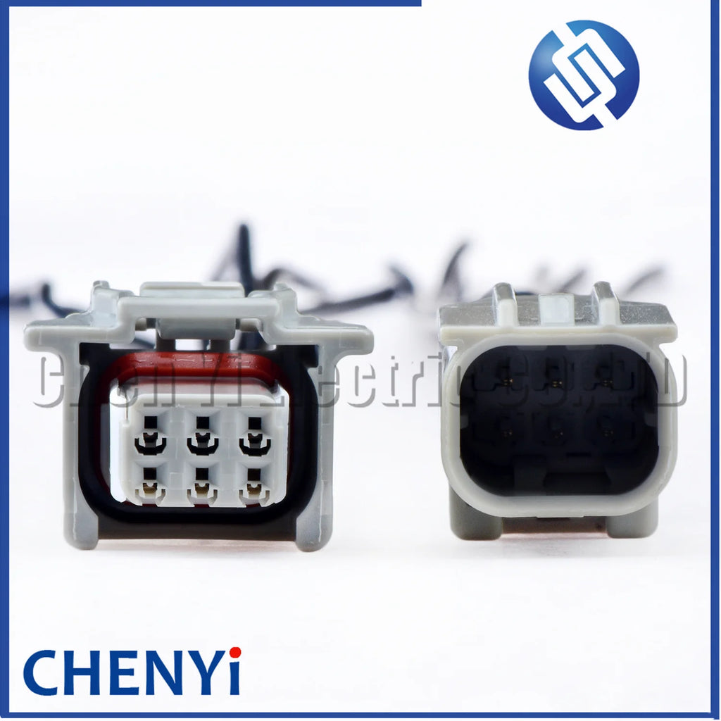 6 Pin Auto Reversing Radar Probe connector Eye Rear View Camera Wire harness plug 90980-12790 90980-12A80 6189-7065 For Toyota