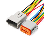 New energy connector DT04-12P automotive waterproof connector DT06-12S docking terminal harness plug