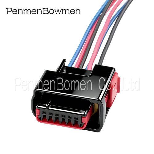 1 Set 6 Pin Car Speed Regulator Electrical Cable Connectors Automatic Transmission Female Wire Harness Plug 638514-1 For Jeep