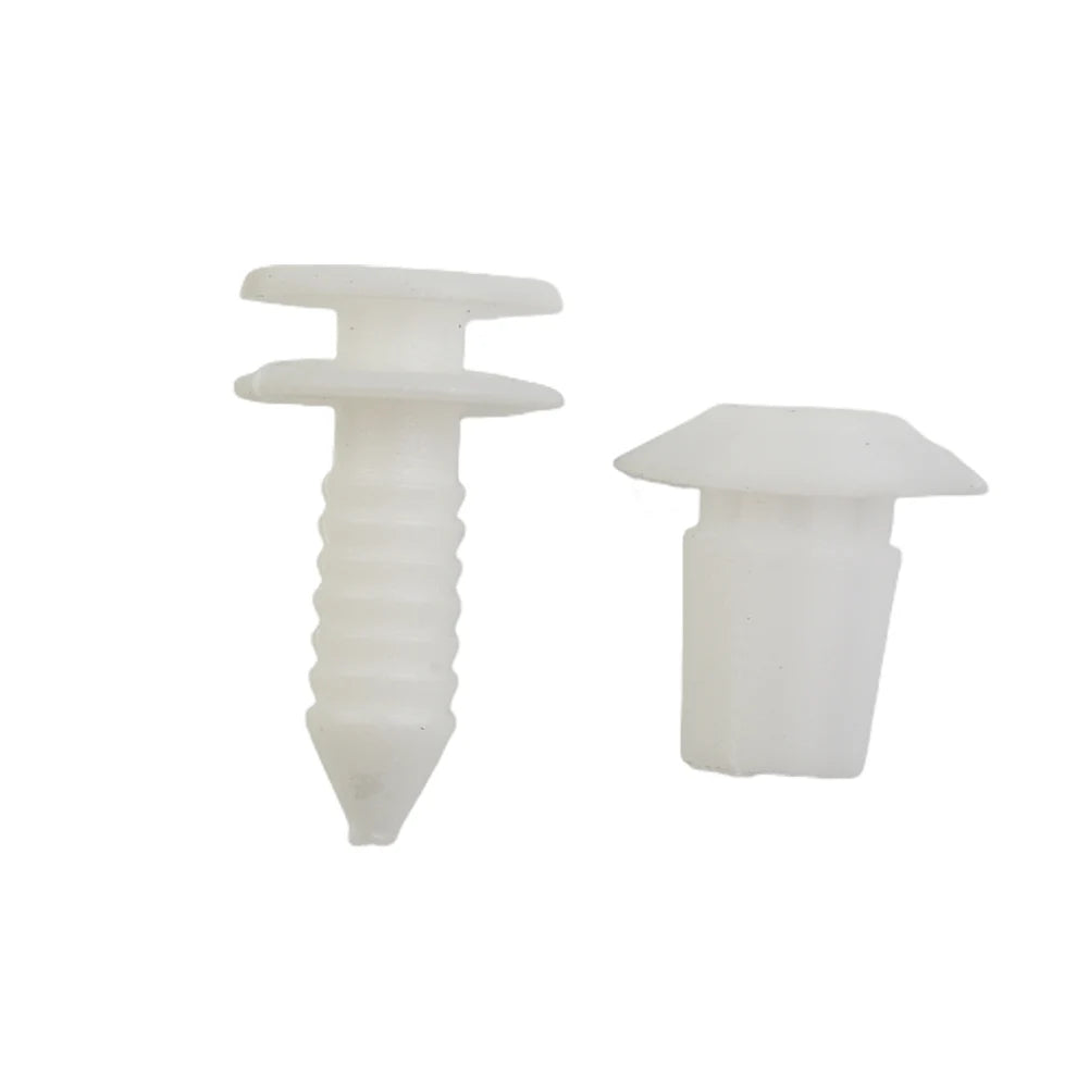 10Pcs Car Trim Cover Clip For Transporter T5 Decorative Cover With Buttonhole Plastic Fastener Clip Interior Accessories